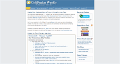 Desktop Screenshot of coldfusionweekly.com